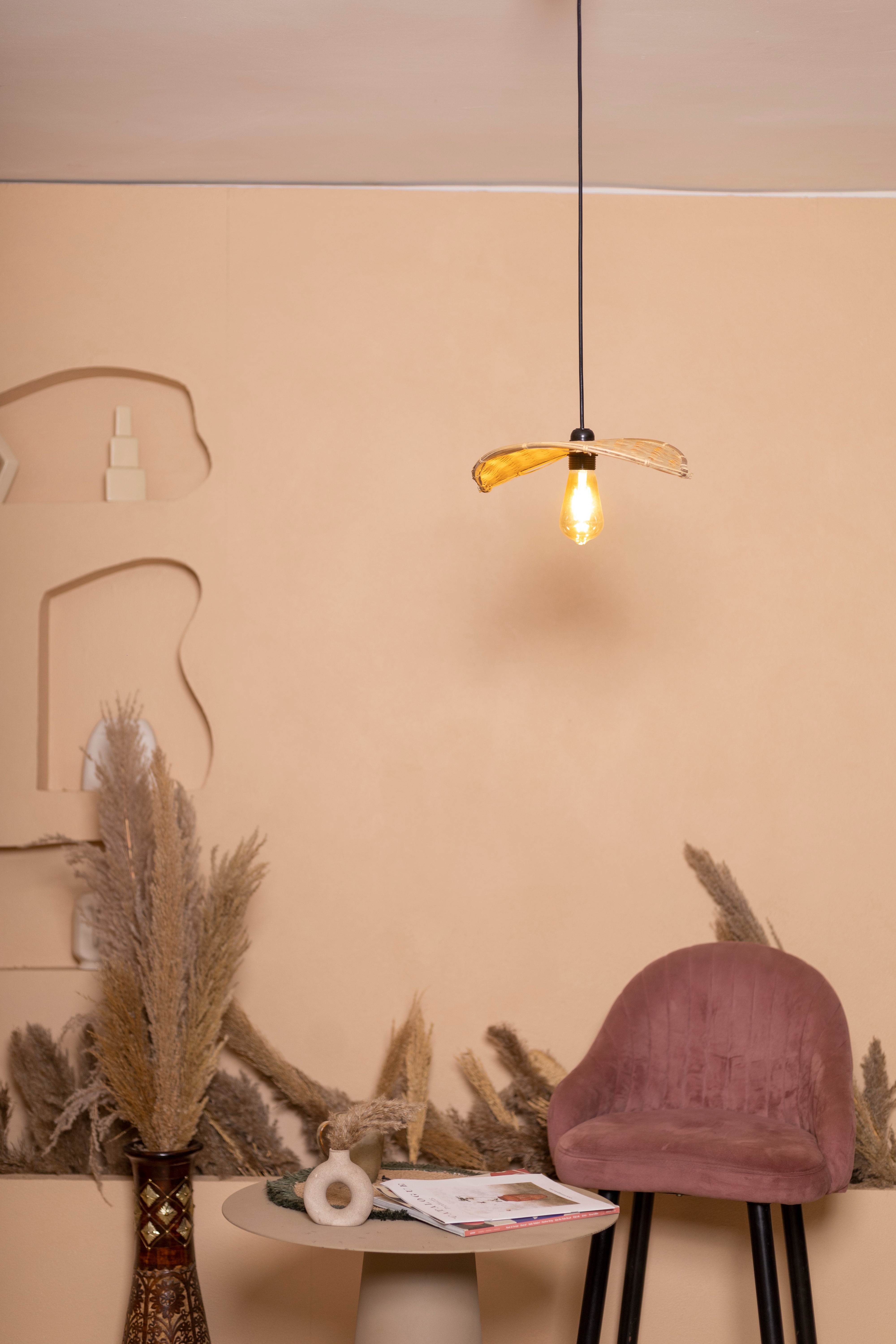 Bamboo Light | Chandelier Lamp | Hanging light