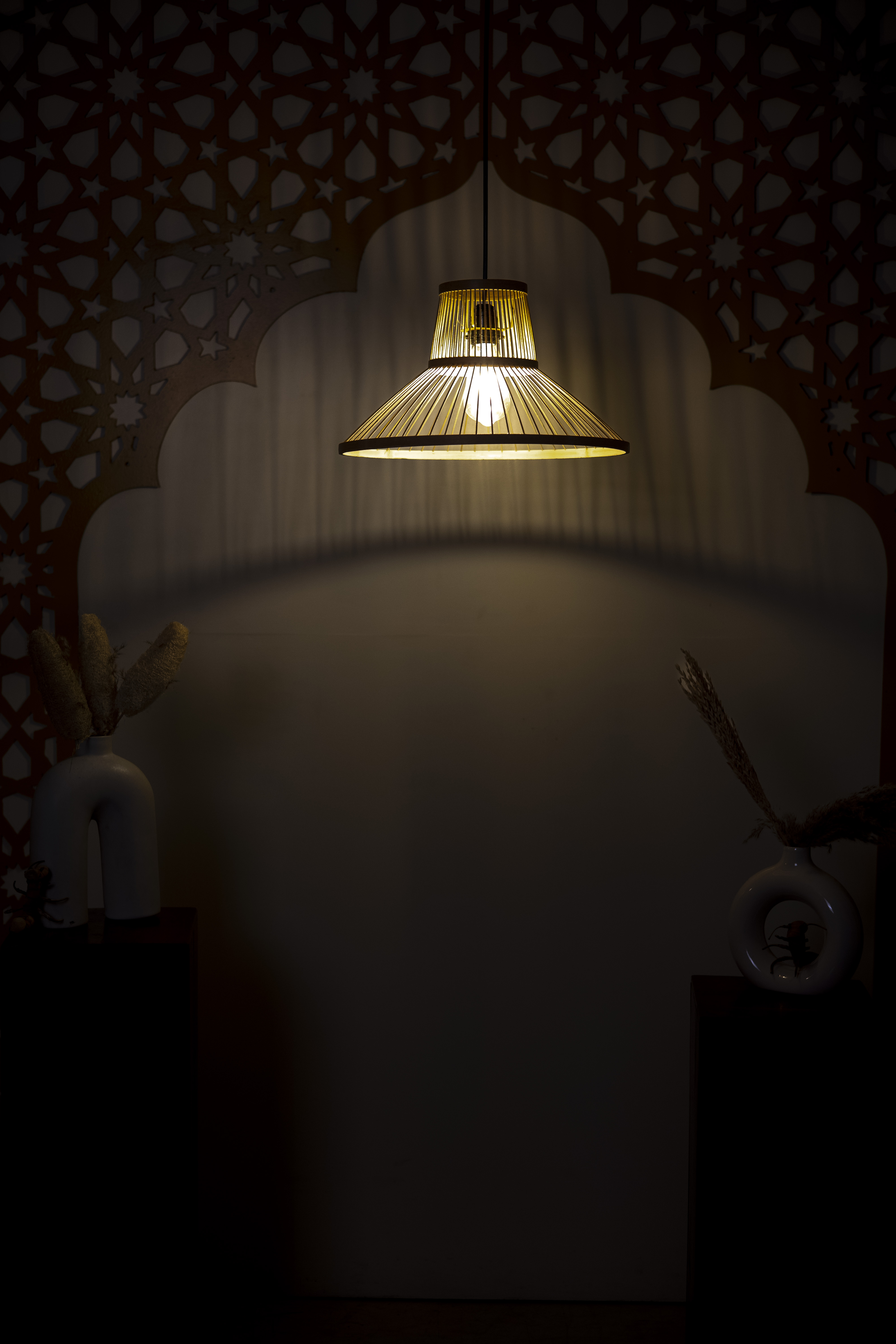 Bamboo Light | Chandelier Lamp | Hanging light