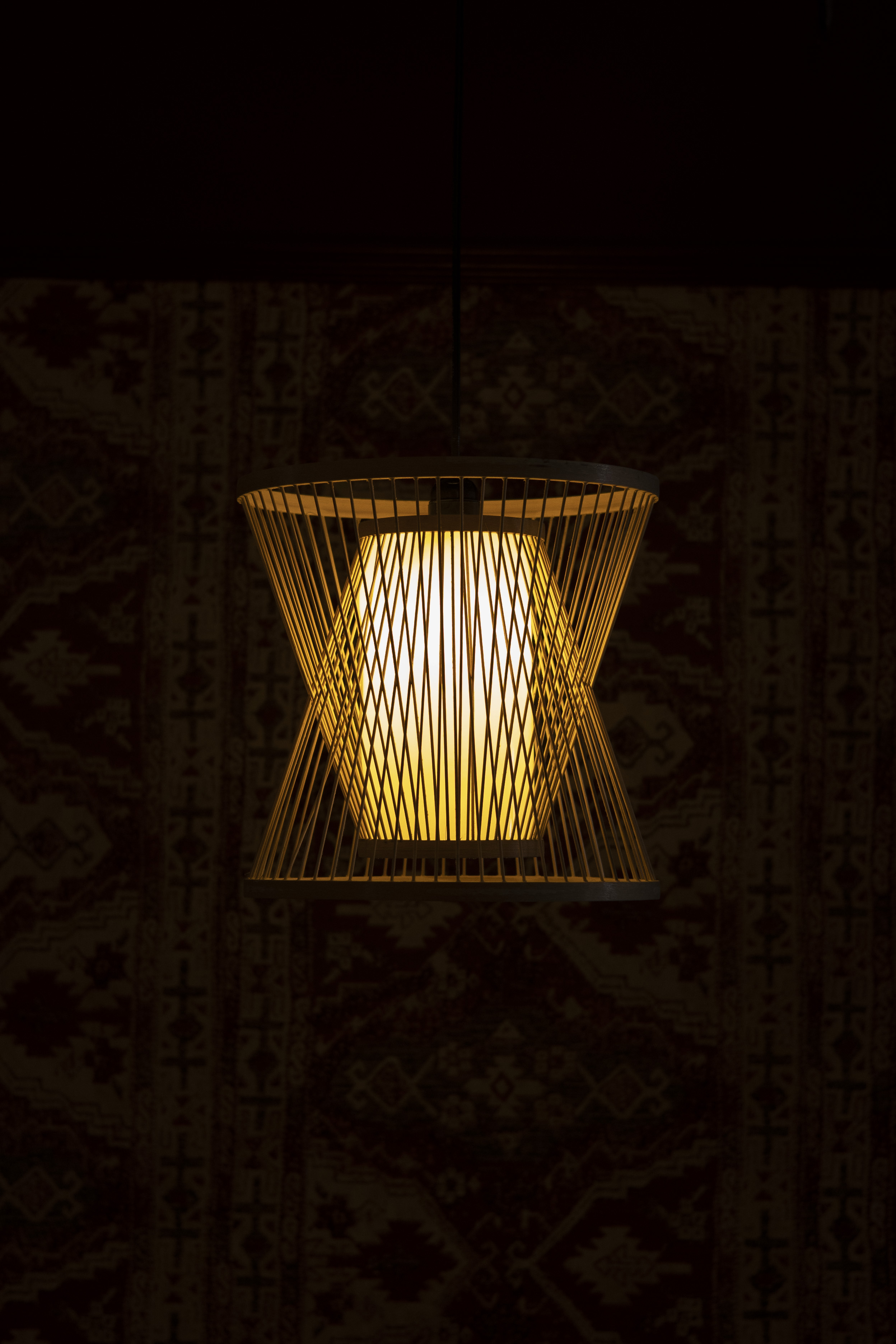 Bamboo Light with acryllic sheet |  Chandelier Lamp | Hanging light