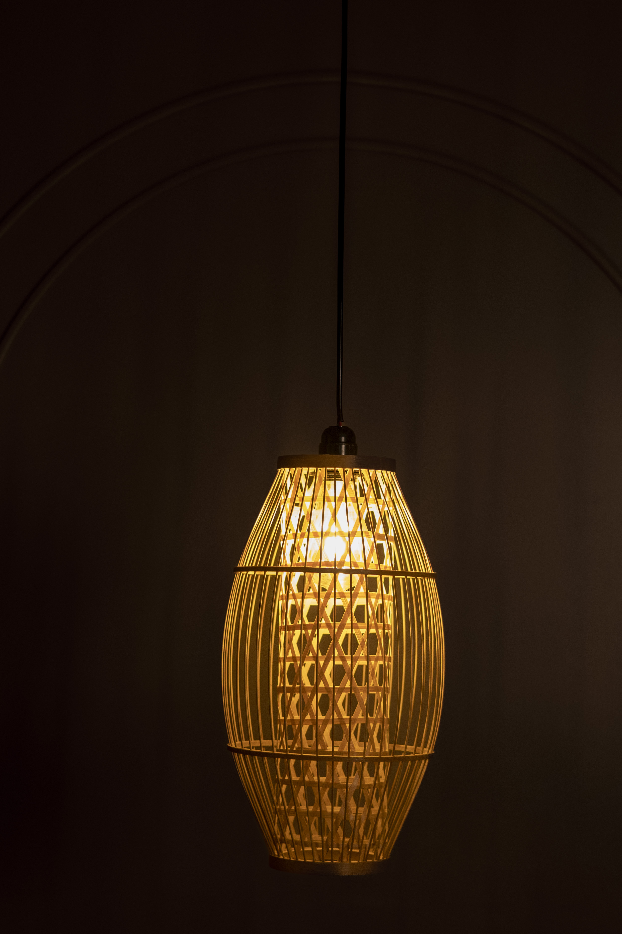 Bamboo Light |  Chandelier Lamp | Hanging light