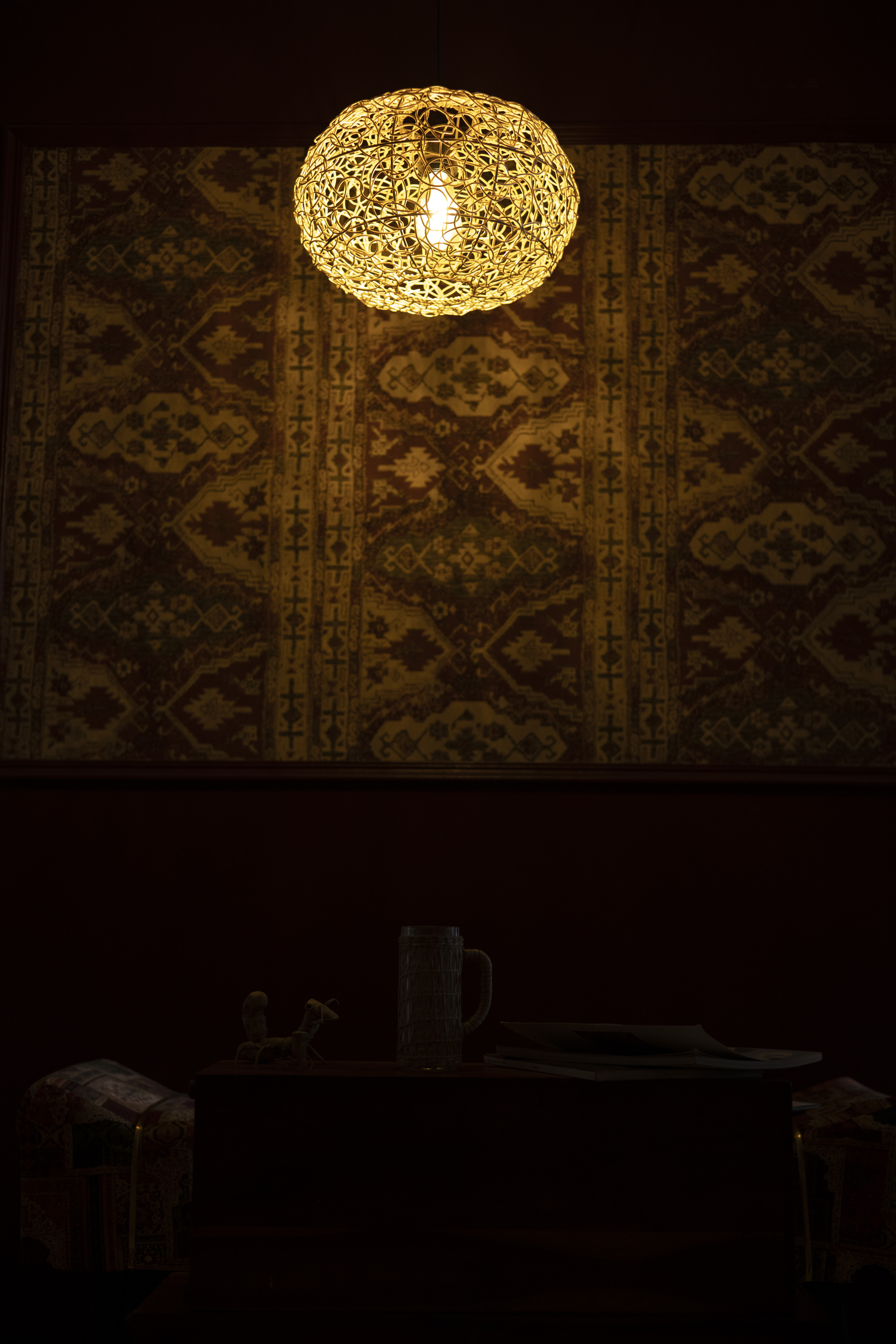 Bamboo Light |  Chandelier Lamp | Hanging light